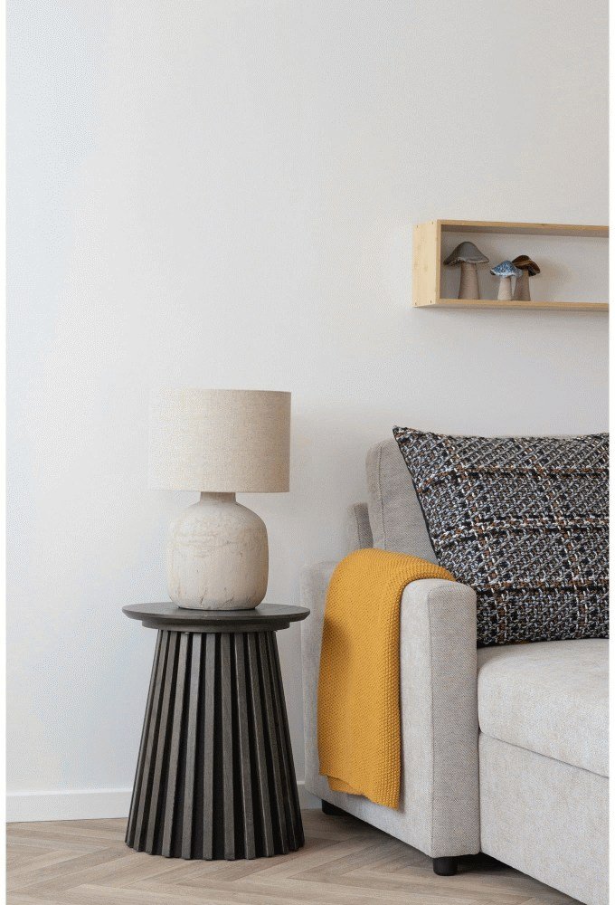 House Nordic Osaka Eckttisch H50 cm, Schwarz