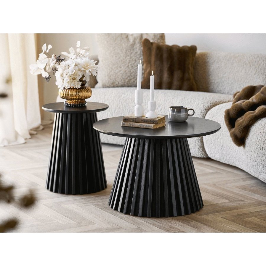 House Nordic Osaka Eckttisch H50 cm, Schwarz