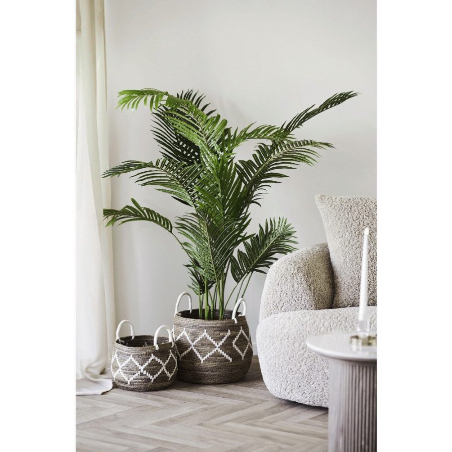 House Nordic Altea Körbe 2er Set, Bananenzopf