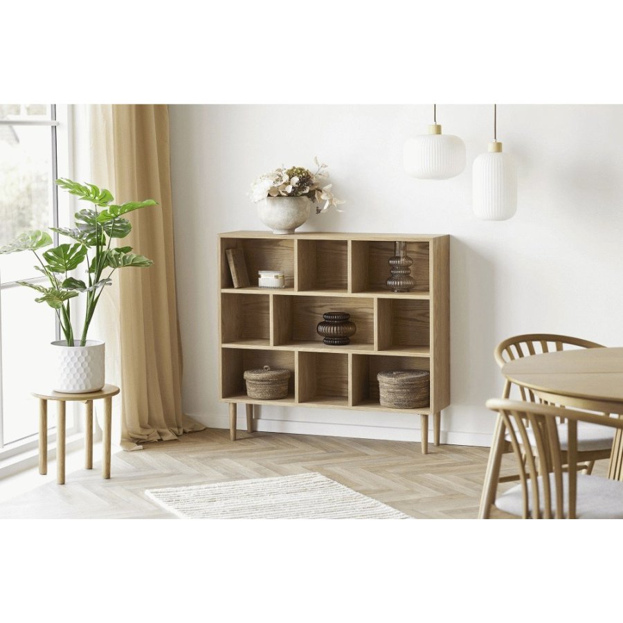 House Nordic Blumentopf H21 cm, Weiß