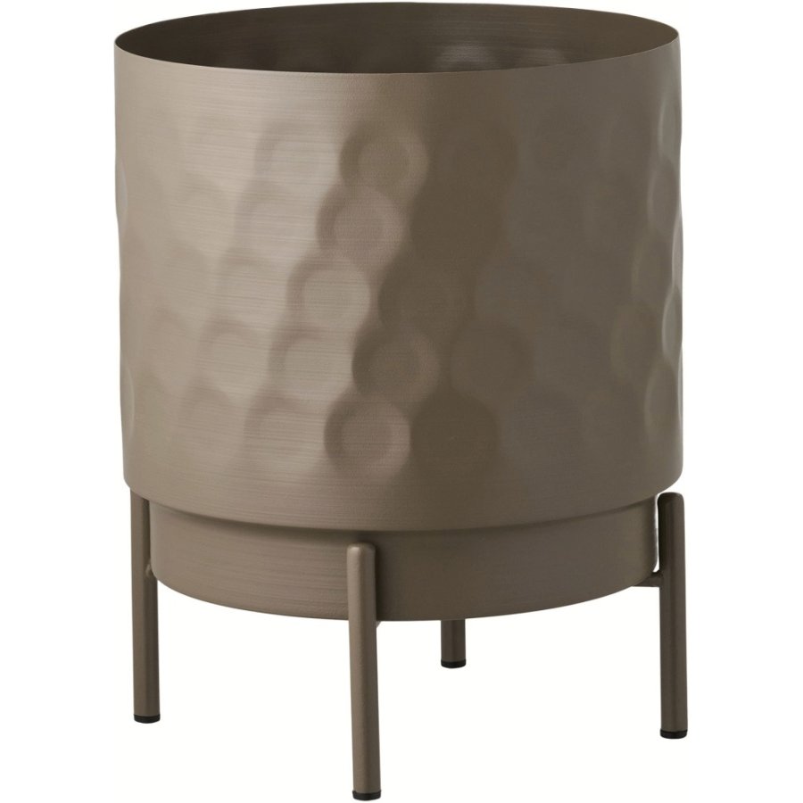 House Nordic Blumentopf H26 cm, Braun