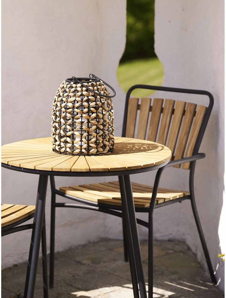 House Nordic Pinto Laterne H28,5 cm, Polyrattan