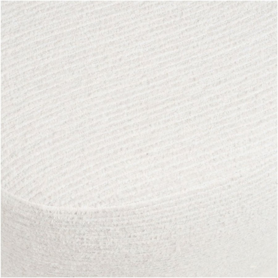 House Nordic Hilo Pouf H39 cm, Off-White