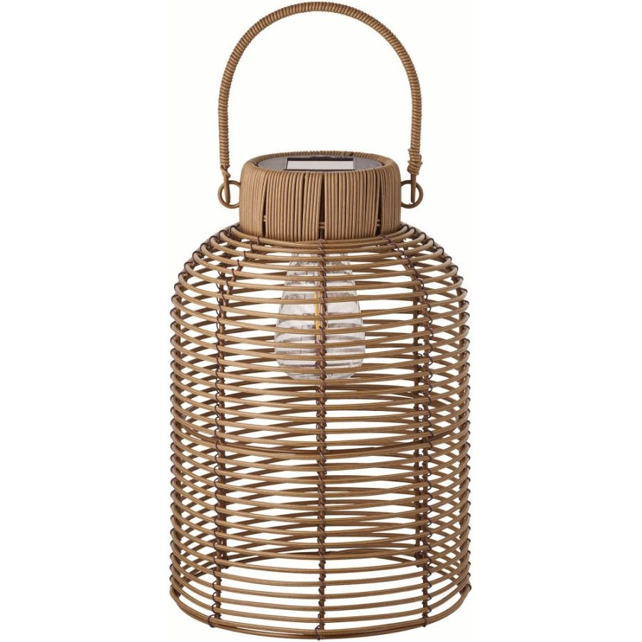 House Nordic Brentford Solarlaterne H30,5 cm, Polyrattan