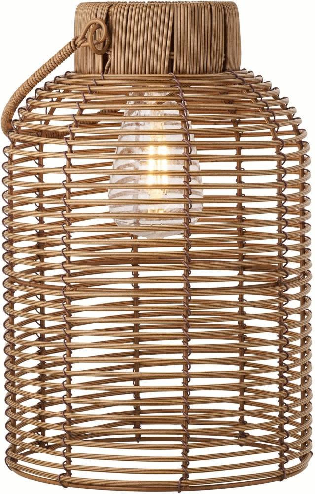 House Nordic Brentford Solarlaterne H30,5 cm, Polyrattan