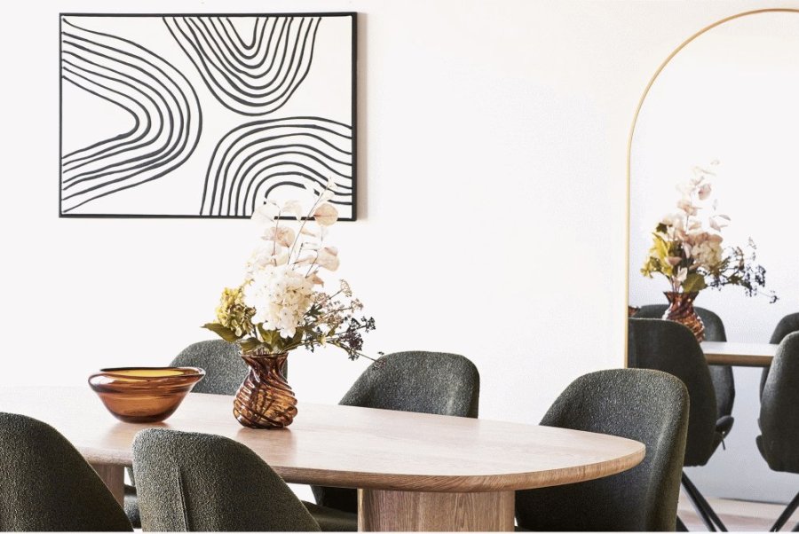 House Nordic Schüssel 29 cm, Smoked Brun