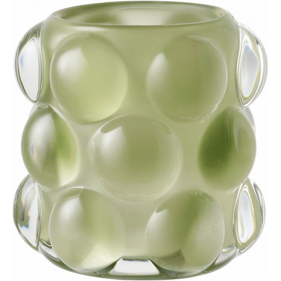 House Nordic Kerzenhalter H8 cm, Beige/Grün