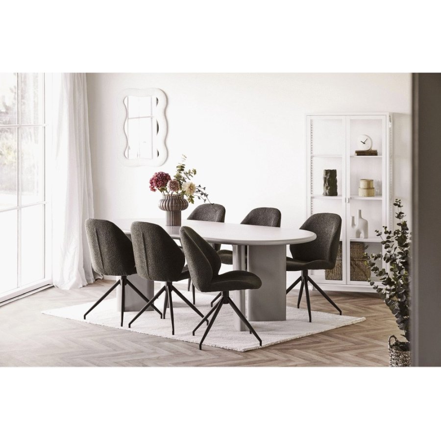 House Nordic Vase H27 cm, Braun