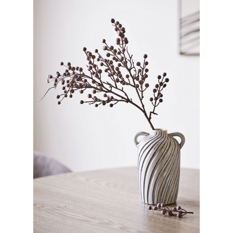 House Nordic Vase H22 cm, Blau