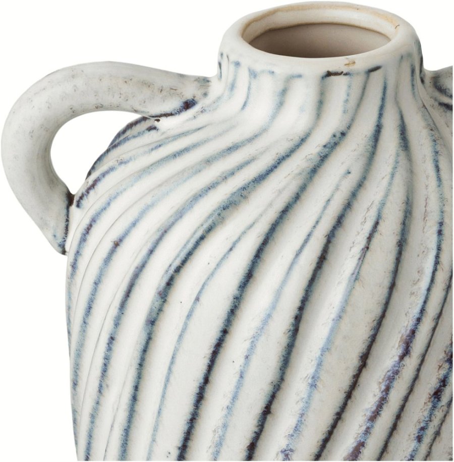 House Nordic Vase H22 cm, Blau