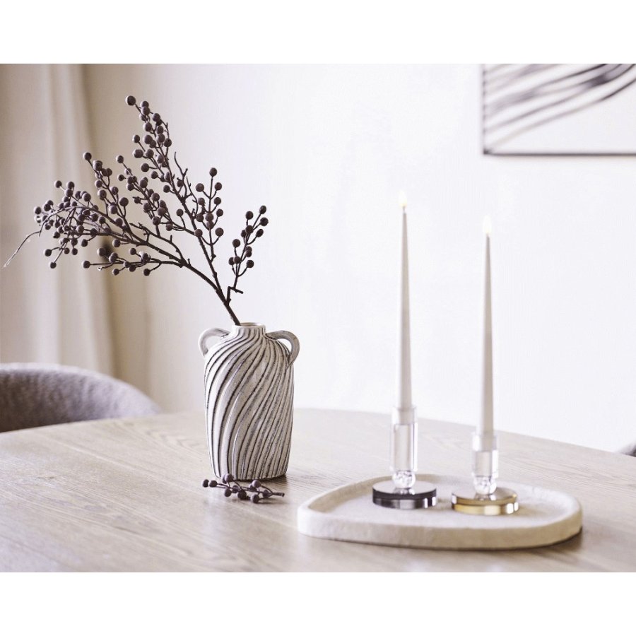 House Nordic Vase H22 cm, Blau