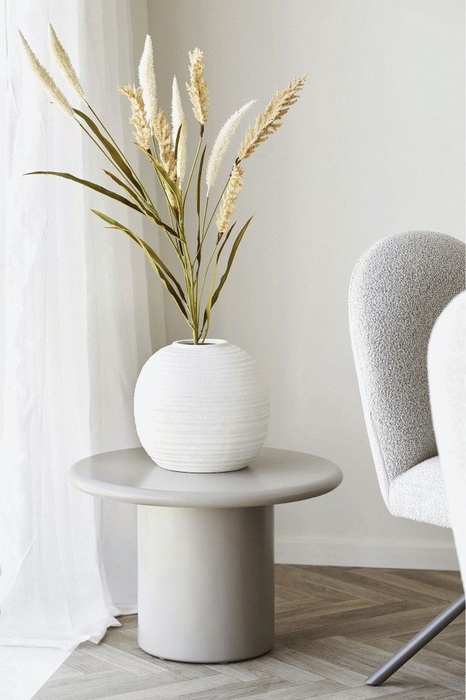 House Nordic Vase H28,5 cm, Weiß