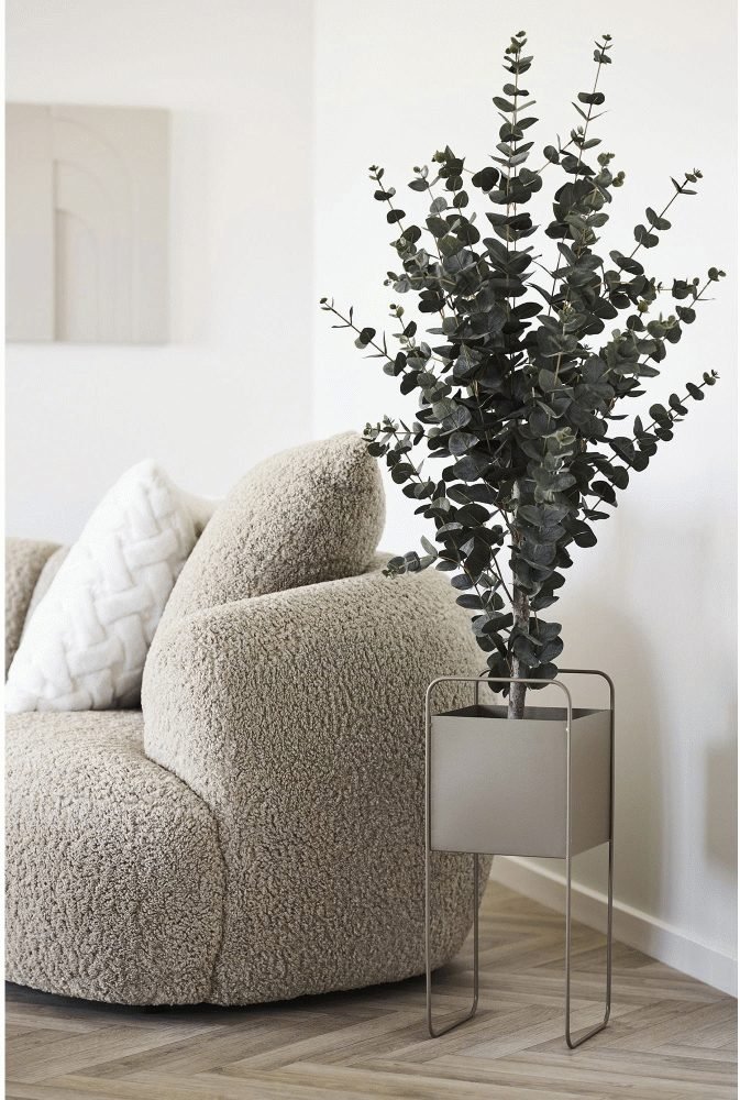 House Nordic Blumentopf H54 cm, Braun