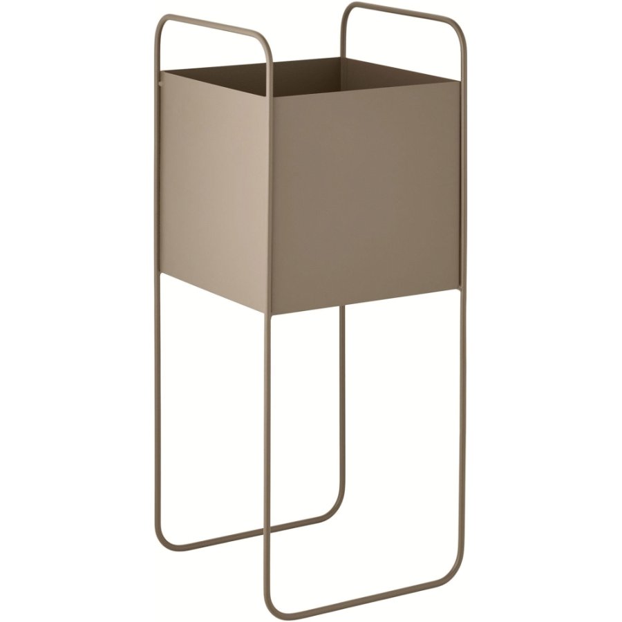 House Nordic Blumentopf H54 cm, Braun