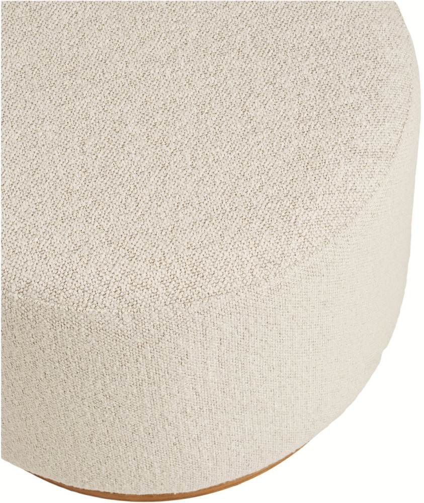 House Nordic Daisy Pouf H41 cm, Sand
