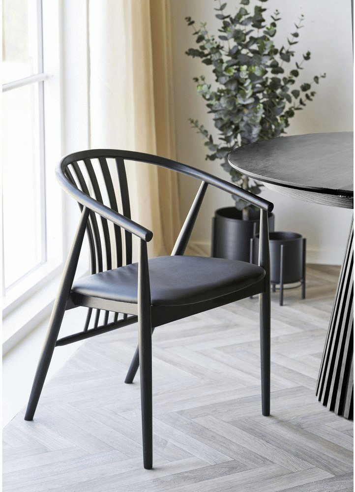 House Nordic Blumentopf 2er Set, Schwarz