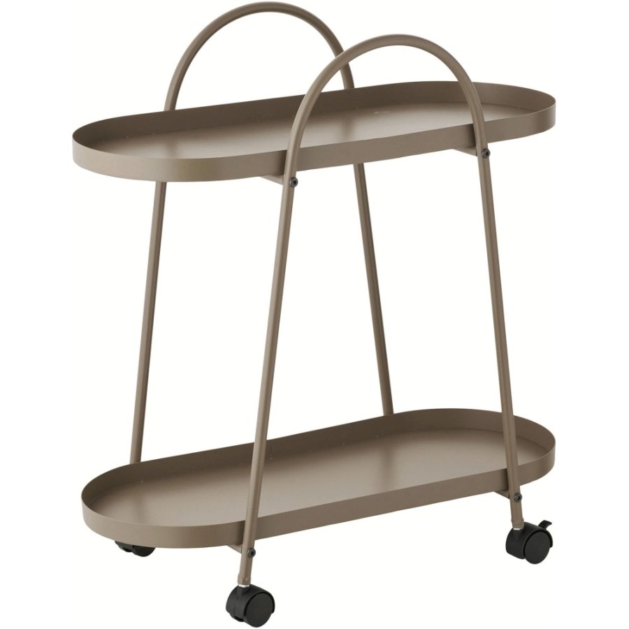 House Nordic Empoli Servierwagen H64 cm, Braun