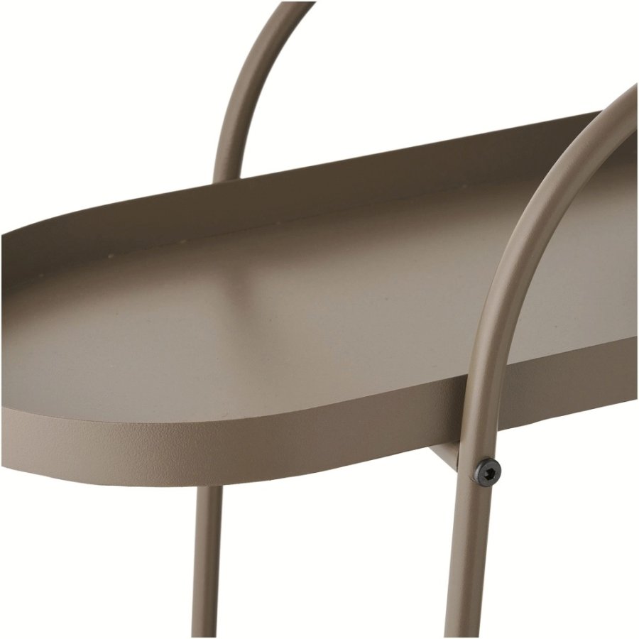 House Nordic Empoli Servierwagen H64 cm, Braun