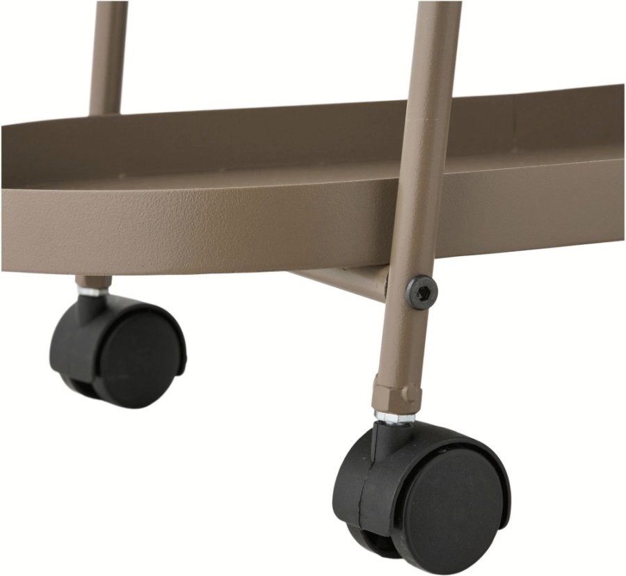 House Nordic Empoli Servierwagen H64 cm, Braun