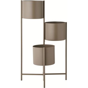 House Nordic Blumentopf H75,5 cm, Braun