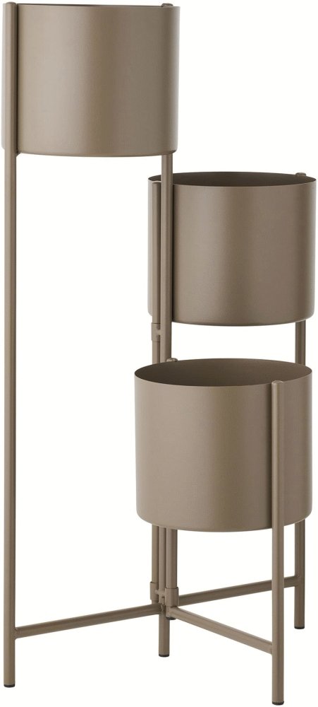 House Nordic Blumentopf H75,5 cm, Braun