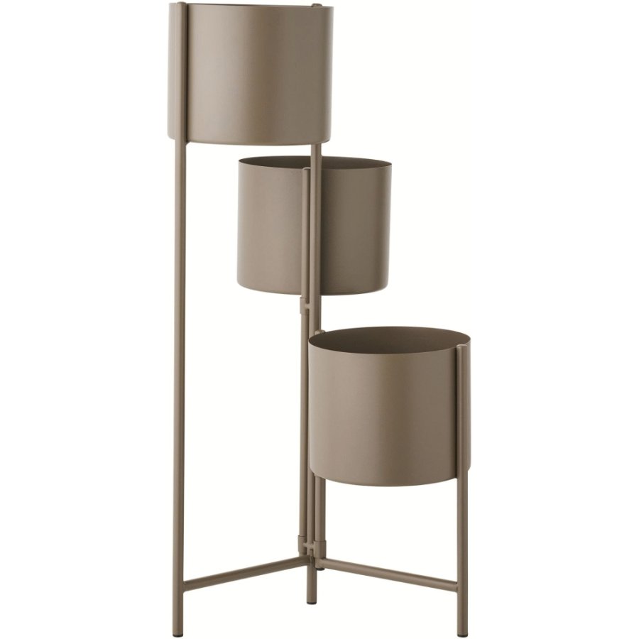 House Nordic Blumentopf H75,5 cm, Braun