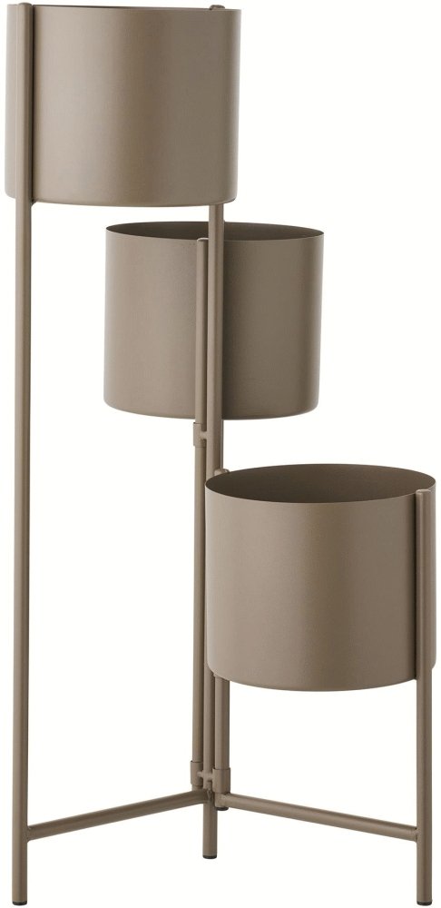 House Nordic Blumentopf H75,5 cm, Braun