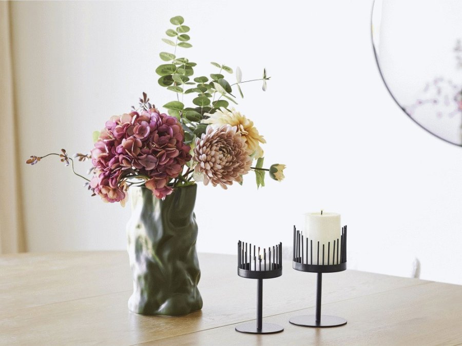 House Nordic Vase H25,5 cm, Grün