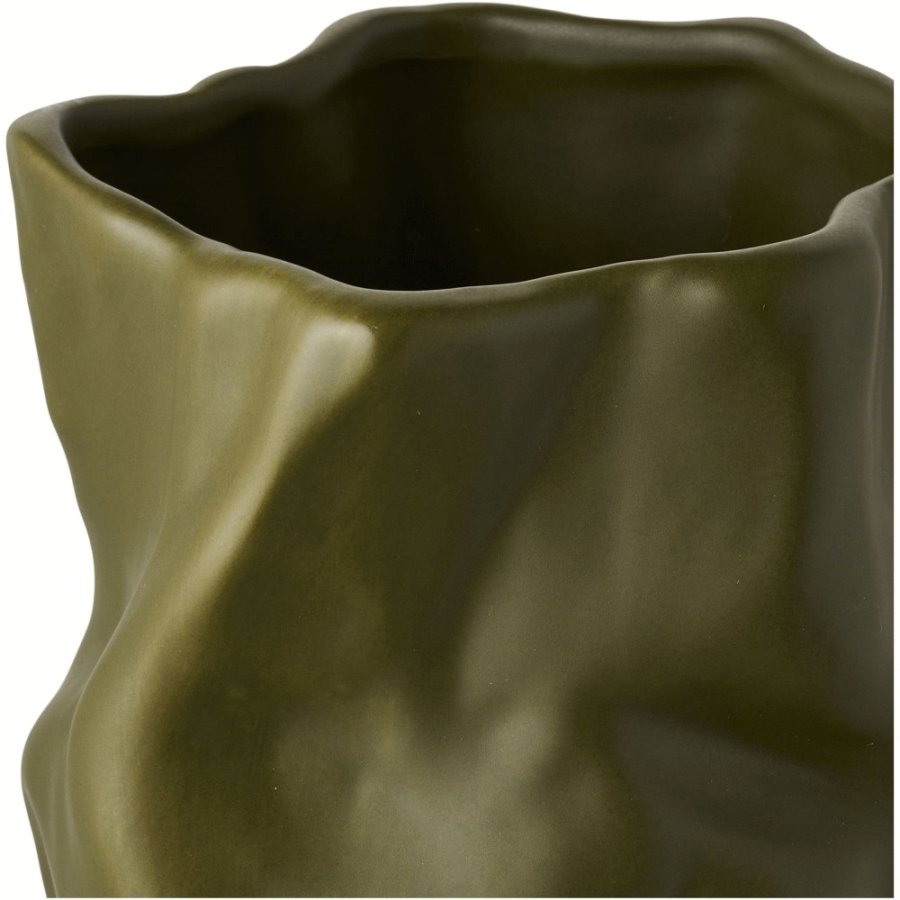 House Nordic Vase H25,5 cm, Grün