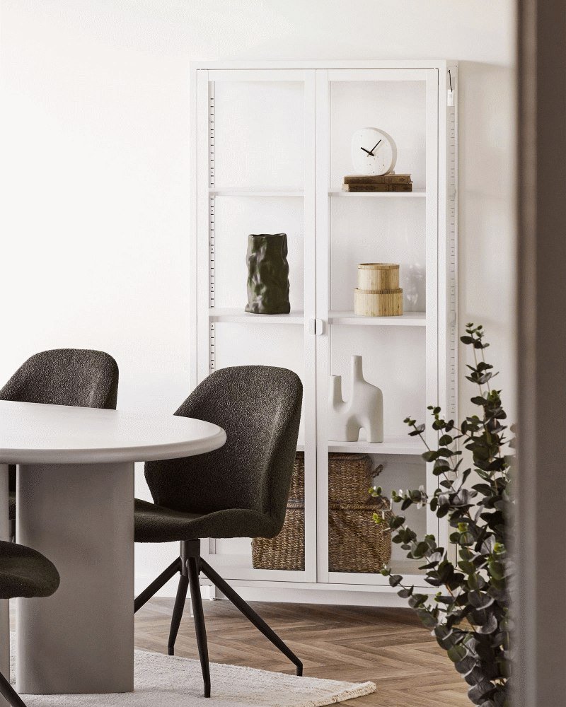 House Nordic Vase H25,5 cm, Grün