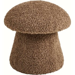 House Nordic Enna Pouf H45 cm, Braun