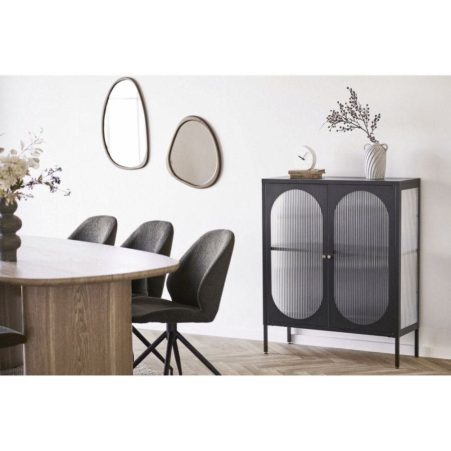 House Nordic Luxon Spiegel 44x47 cm, Holzoptik