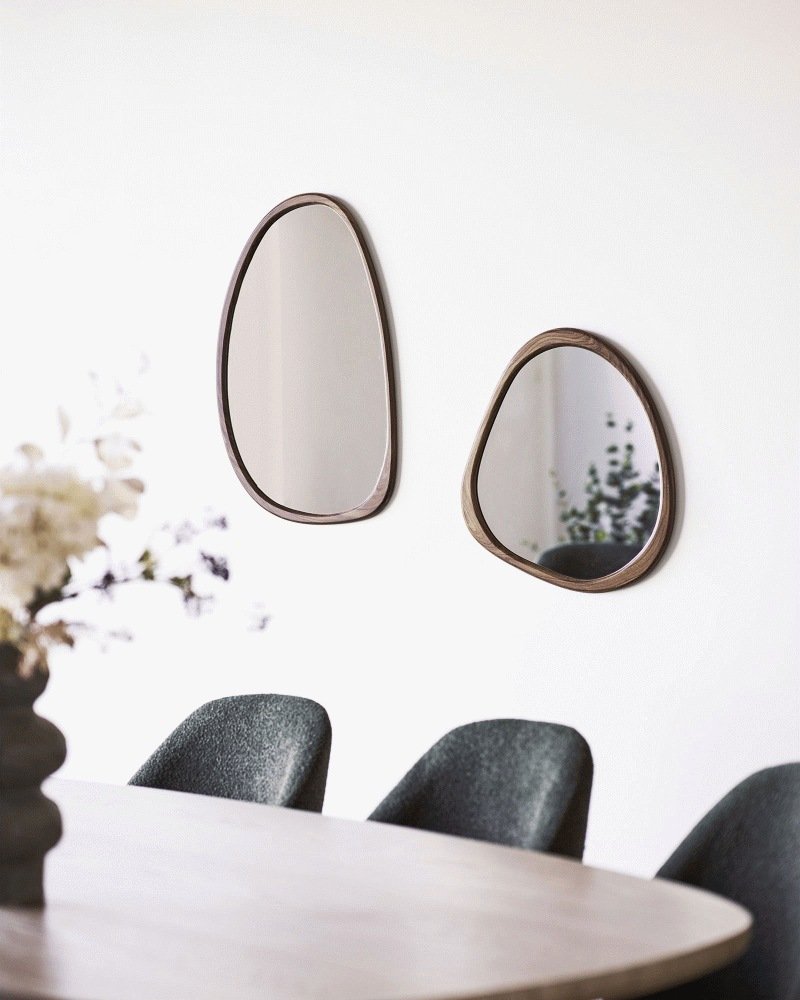 House Nordic Luxon Spiegel 38,5x64,5 cm, Holzoptik