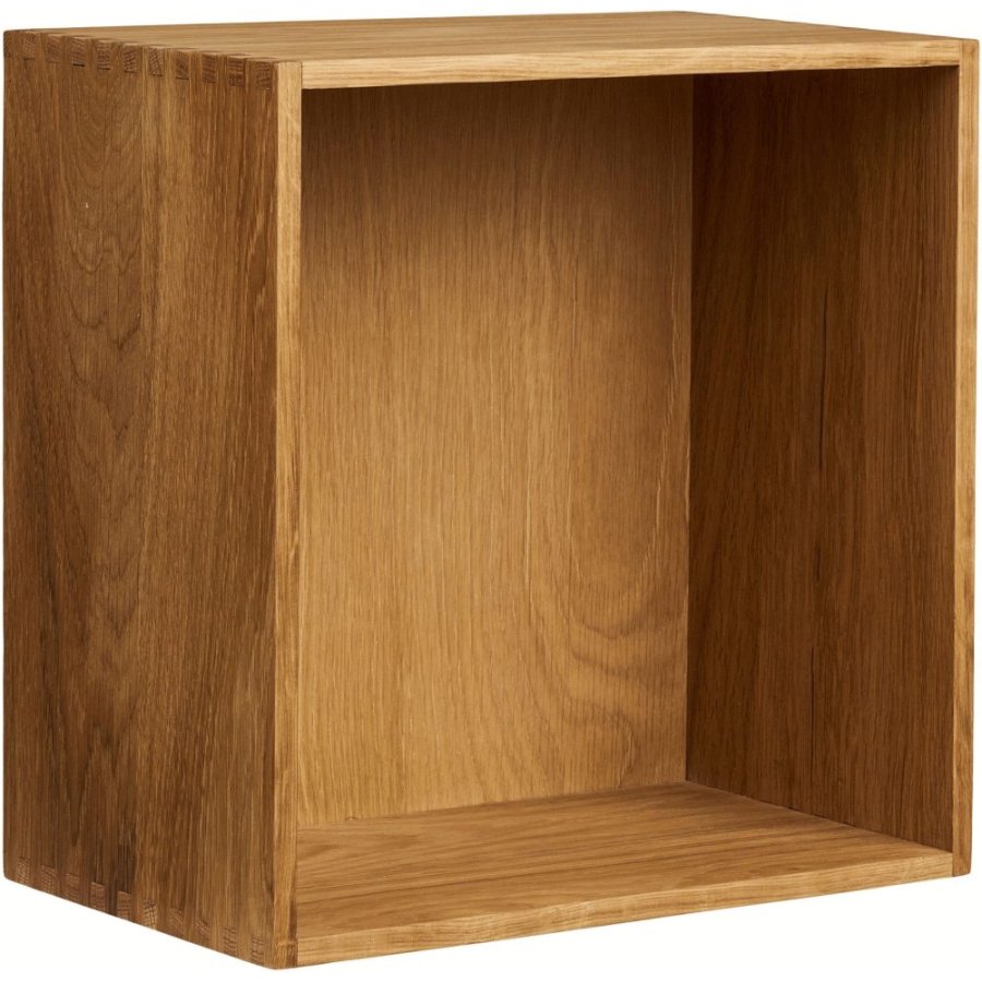 House Nordic Townsville Wandregal 30x30 cm, Eiche