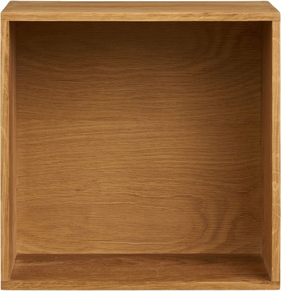 House Nordic Townsville Wandregal 30x30 cm, Eiche