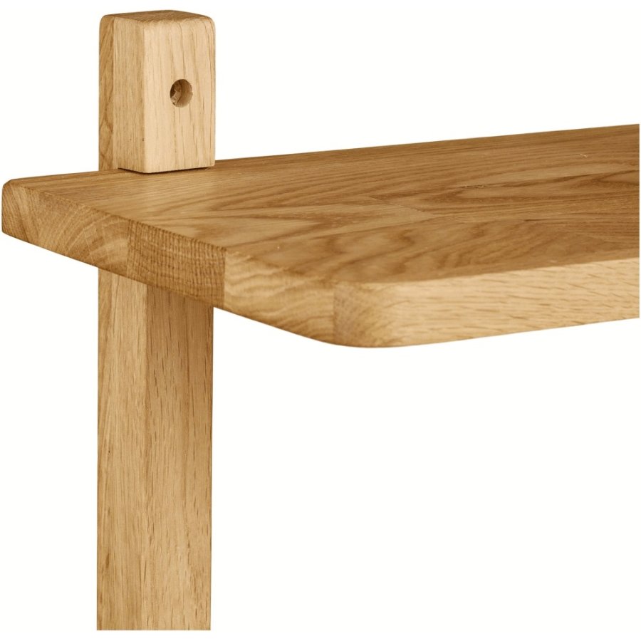 House Nordic Townsville Wandregal 50x75 cm, Eiche