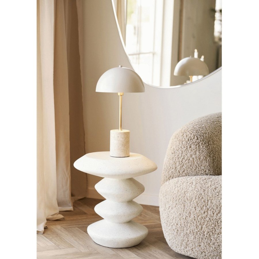 House Nordic Blackburn Beistelltisch H45,5 cm, Weiß