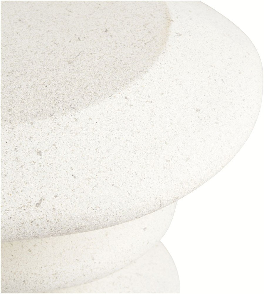 House Nordic Blackburn Beistelltisch H45,5 cm, Weiß