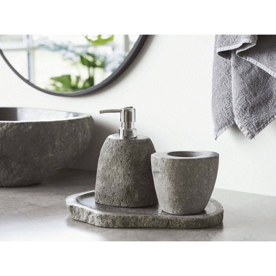 House Nordic Gara Tablett 30x25 cm, Grau