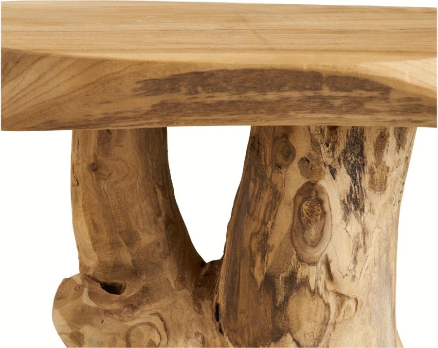 House Nordic Palena Beistelltisch H45 cm, Teak