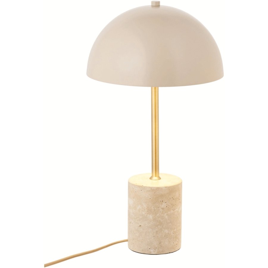 House Nordic Sheffield Tischlampe H45 cm, Marmor