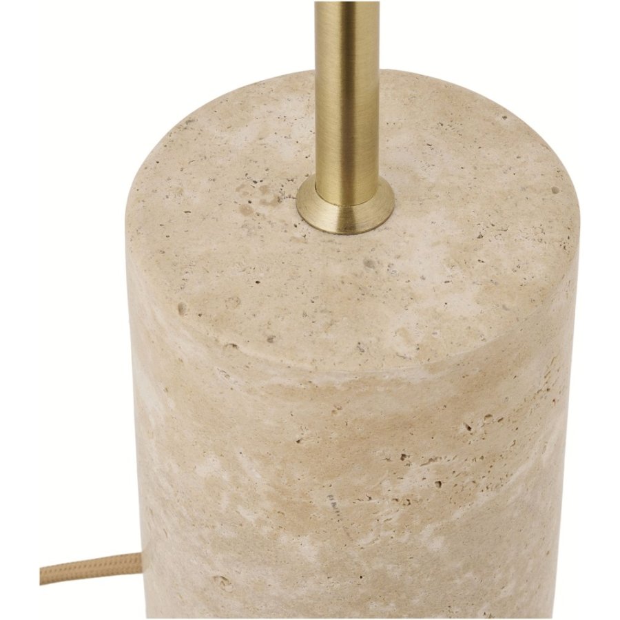 House Nordic Sheffield Tischlampe H45 cm, Marmor