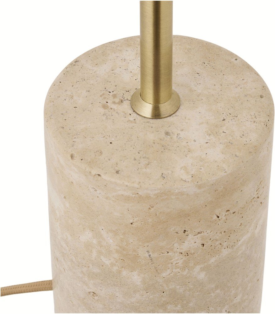 House Nordic Sheffield Tischlampe H45 cm, Marmor