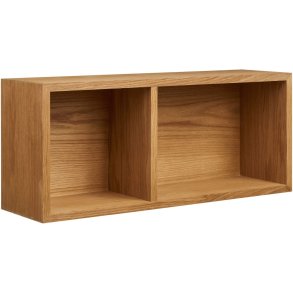 House Nordic Oshawa Wandregal 30x71 cm, Eichenfurnier