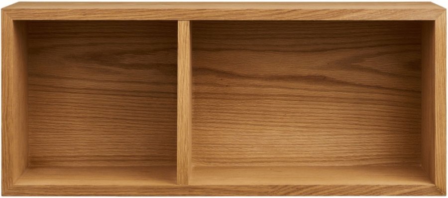 House Nordic Oshawa Wandregal 30x71 cm, Eichenfurnier