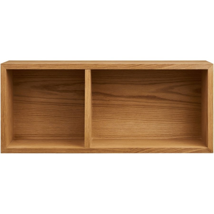 House Nordic Oshawa Wandregal 30x71 cm, Eichenfurnier