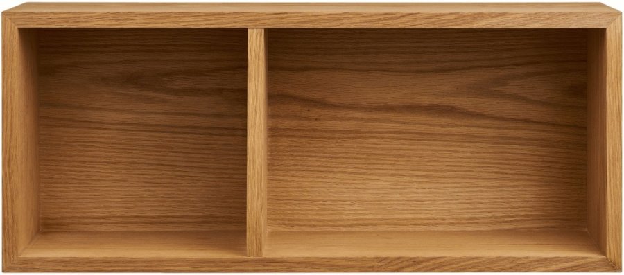 House Nordic Oshawa Wandregal 30x71 cm, Eichenfurnier