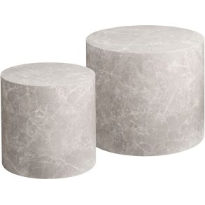 House Nordic Prague Couchtisch 2er Set, Marmor