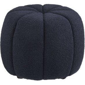 House Nordic Paisley Pouf H38 cm, Marine