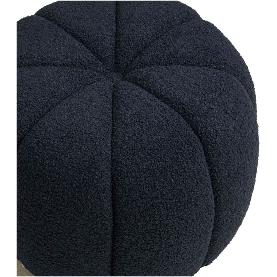 House Nordic Paisley Pouf H38 cm, Marine